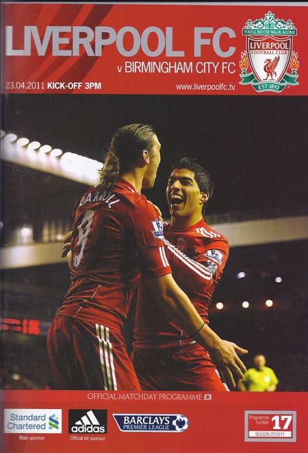 Liverpool FC v Birmingham City FC